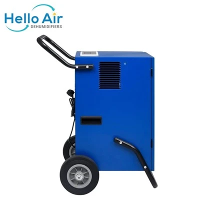 60 L/dan R410a razvlaževalec zraka za celotno hišo 220 V 50 HZ z vodno črpalko z ročajem